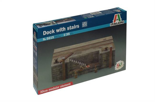 Italeri 5615 1/35 Dock with Stairs Plastic Model Kit Box