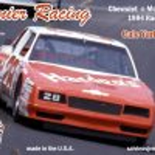 Salvino Jr CYMC1984D 1/24 Ranier Racing’s Chevrolet Monte Carlo 1984 Winner Plastic Model Kit