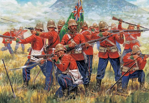 Italeri 6050 1/72 Zulu Wars - British Infantry Plastic Model Kit