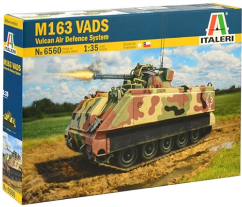Italeri 6560 1/35 M163 VADS Plastic Models Kit