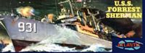 Atlantis M352 1/319 USS Forrest Sherman Destroyer Plastic Model Kit