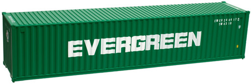 Atlas 50 003 853 N 40' Standard Height Container - Undecorated - 'Evergreen' Style