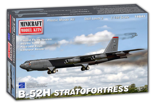 Minicraft 14641 1/144 B-52H Stratofortress USAF Model Kit