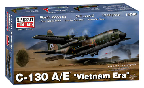 Minicraft 14748 1/144 C-130E A/E "Vietnam Era" Model Kit