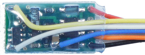 NCE 05240119 N12SR N-Scale generic decoder, 1 Amp, 4 function