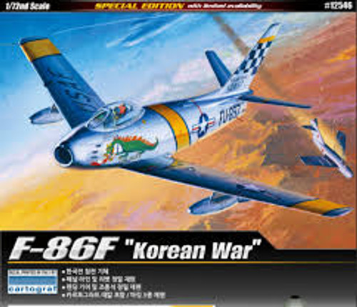 Academy 12546 1/72 North American F-86F Sabre "Korean War" Plastic Model Kit