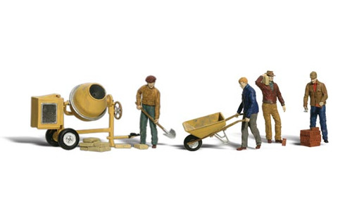 Woodland Scenics A2173 Masonry Workers - N scale