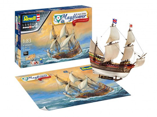 Revell 05684 1/83 Mayflower 400th Anniversary Model Kit