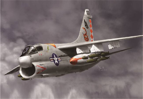 Hobby Boss 80345 1/48 A-7E Corsair II Model Kit