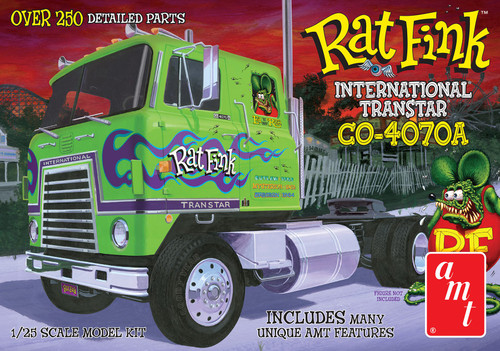 AMT 1291 1/25 Transtar CO-4070A Tractor Hauler - Rat Fink Model Kit