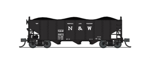 Broadway Limited 7141 N N&W H2a Hopper -Norfolk & Western 2 Pack B