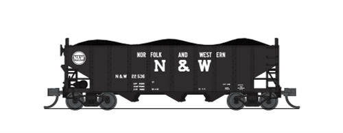 Broadway Limited 7144 N N&W H2a Hopper -Norfolk & Western 2 Pack A