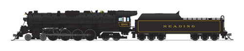 Broadway Limited 7401 N Reading T1 4-8-4, In Service Version #2108, Paragon4 Sound/DC/DCC