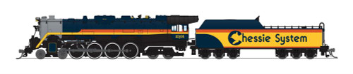 Broadway Limited 7406 N Reading T1 4-8-4, Chessie Steam Special #2101, Paragon4 Sound/DC/DCC