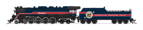 Broadway Limited 7407 N Reading T1 4-8-4, 1976 American Freedom Train #1, Paragon4 Sound/DC/DCC