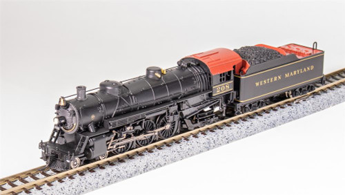 Broadway Limited 6953 N Light Pacific 4-6-2 Paragon4 Sound/DC/DCC - Western Maryland #208