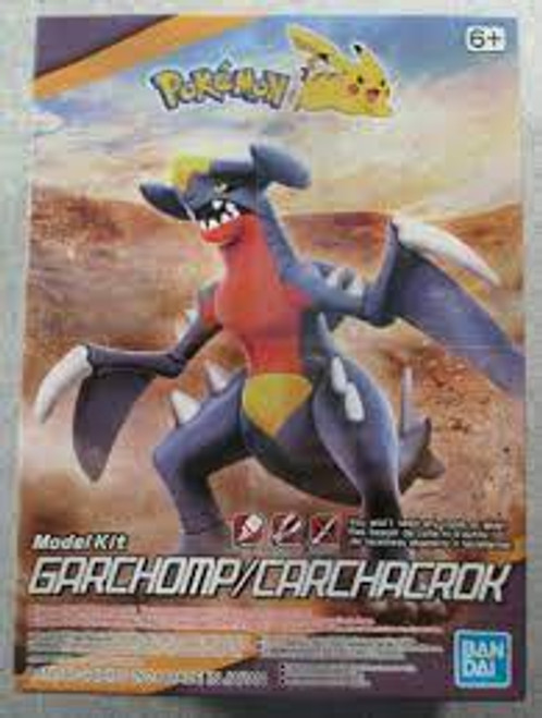Bandai 2579576 Pokemon Model Kit Garchomp/Carcharcrok "Quick Kit"