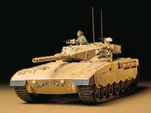 Tamiya 35127 1/35  Israeli Merkava Mbt Plastic Model Kit