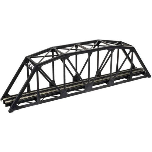 Atlas 2570 N Code 80 Through Truss Bridge Kit - Black