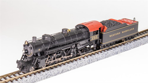 Broadway Limited 6952 N Light Pacific 4-6-2 Paragon4 Sound/DC/DCC - Western Maryland #203