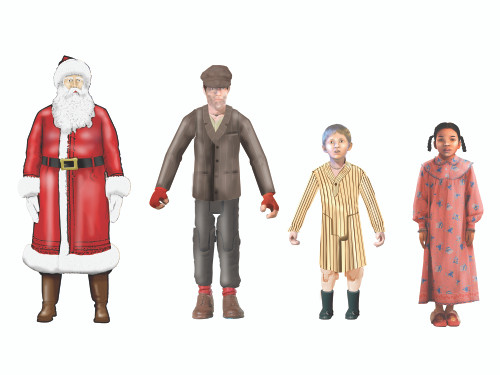 Lionel 14273 O The Polar Express Add-On Figures