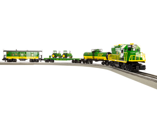 Lionel 2123040 O John Deere GP38 Freight LionChief Set