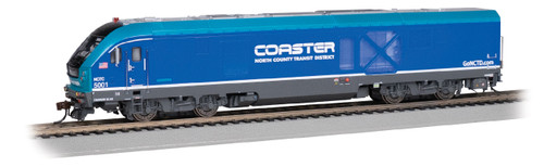 Bachmann 67907 HO SC-44 Charger Diesel Locomotive with DCC/Sound - NCTD COASTER #5001
