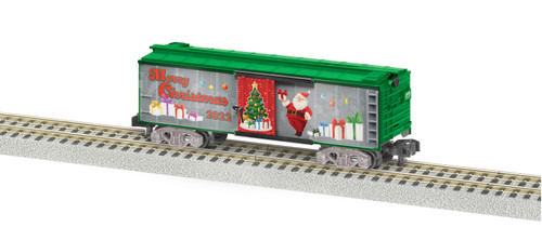 Lionel 2219340 S American Flyer 2022 Christmas Boxcar