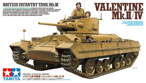 Tamiya 35352 1/35  British Infantry Tank Mk.III Plastic Model Kit