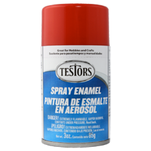 Testors 1203T Spray Enamel Red - Gloss 3 oz