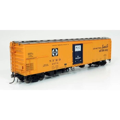 Rapido 156002A HO Santa Fe RR-56 Mechanical Reefer - San Francisco Chief Slogan - Single Car