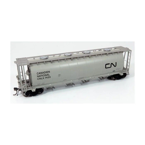 Rapido 127025A HO NSC 3800cuft Covered Hopper - CN - CNLX Grey - Single Car