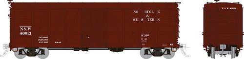 Rapido 142009A HO USRA Single-Sheathed Boxcar - N&W - Single Car