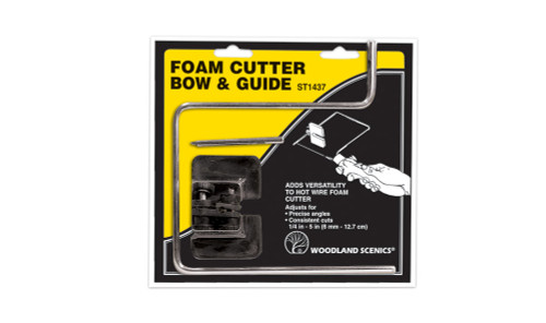 Woodland Scenics ST1437 Hot Wire Foam Cutter Attachment: Bow & Guide Packaging