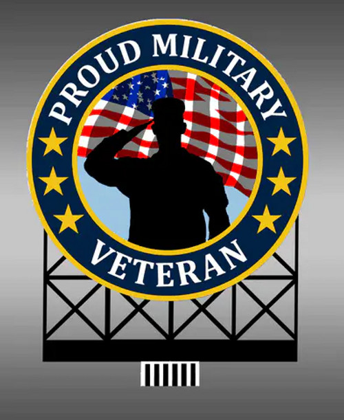 Miller Engineering 44-6302 Small Veterans Billboard