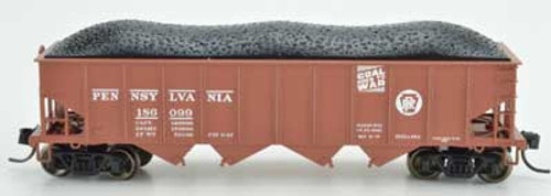 Bowser 38114 N Scale H-21 Hopper Car - Pennsylvania H21a "Coal Goes to War" #186122