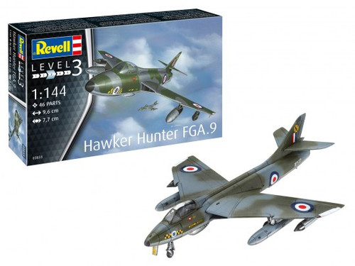 Revell 03833 1/144 Hawker Hunter FGA.9 Plastic Model Kit