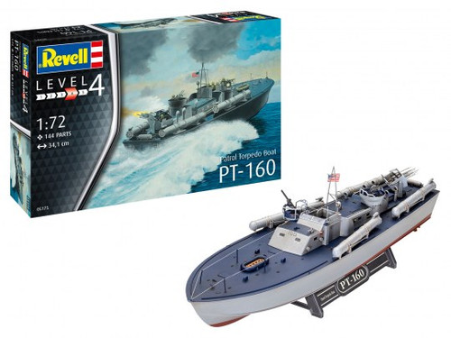 Revell 05175 1/72 Patrol Torpedo Boat PT-160 Plastic Model Kit Box