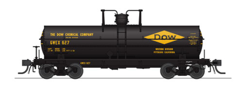 Broadway Limited 7673 Ho 6000 Gallon Tank - Dow Chemical 2-Pack