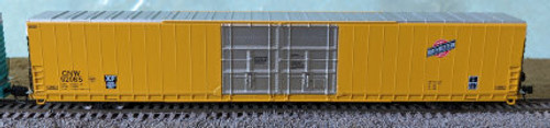 Bluford Shops N 86690 86' Auto Parts Double Door Box Car - Chicago & North Western XF Food Loading #CNW 92065