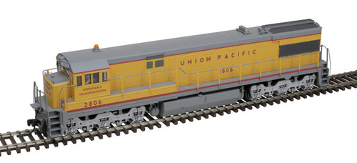 Atlas 10 003 674 HO U28C Locomotive Silver - Union Pacific #2803