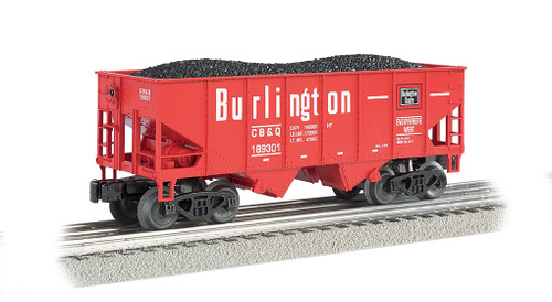 Williams 48207 O USRA 55-Ton 2-Bay Hopper Outside Braced -Burlington - Red