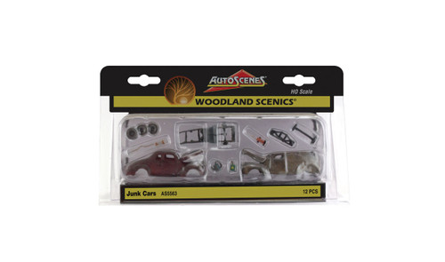 Woodland Scenics AS5563 Junk Cars - HO Scale Package