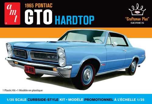 AMT 1410 1/25 1965 Pontiac GTO Hardtop Craftsman Plus Model Kit