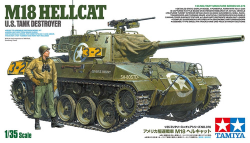 Tamiya 35376 1/35 US Tank Destroyer M18 Hellcat Model Kit