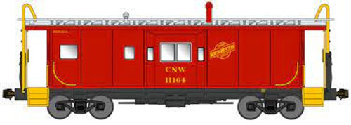 Bluford Shops 43071 N ICC Bay Window Caboose - Chicago & North Western #11180 Phase 3