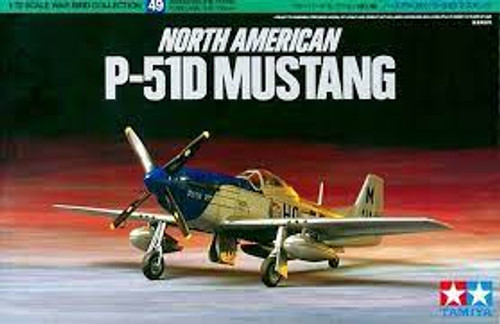 Tamiya 60749 1/72 P-51D Mustang north American Model Kit Package