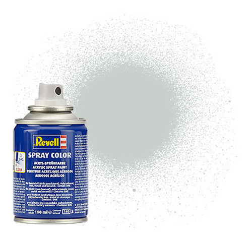 Revell 34371 Spray Color Light Grey Silk