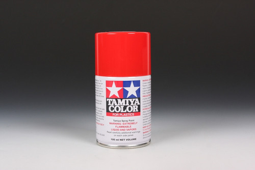 Tamiya 85049 Spray TS (Plastics) - TS-49 Bright Red 100Ml Spray Can