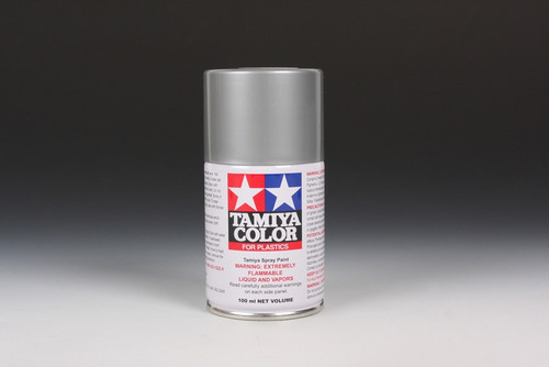 Tamiya 85017 Spray TS (Plastics) - TS-17 Gloss Aluminum 100Ml Spray Can